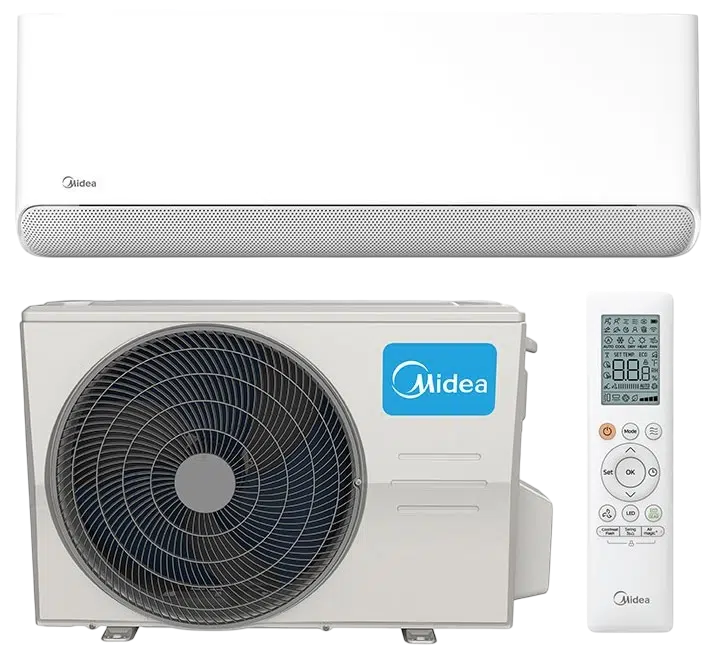 Midea CB1-12HRFN8-I (B)/CB1-12HFNX-O (B) Breezeless E