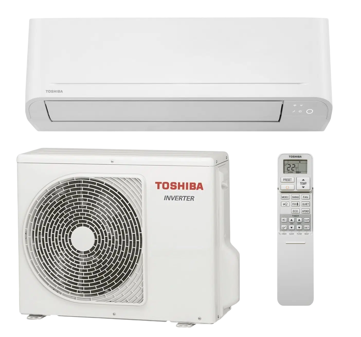 Toshiba RAS-RAS-B13S4KVG-E/RAS-13E2AVG-E Yukai+