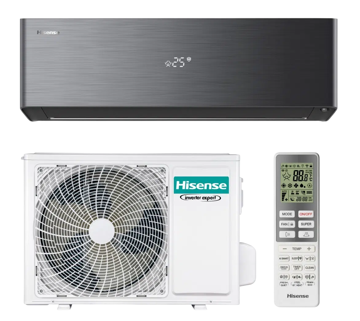 Hisense QH35XV4BG/AS35XV4EW Energy Pro Black