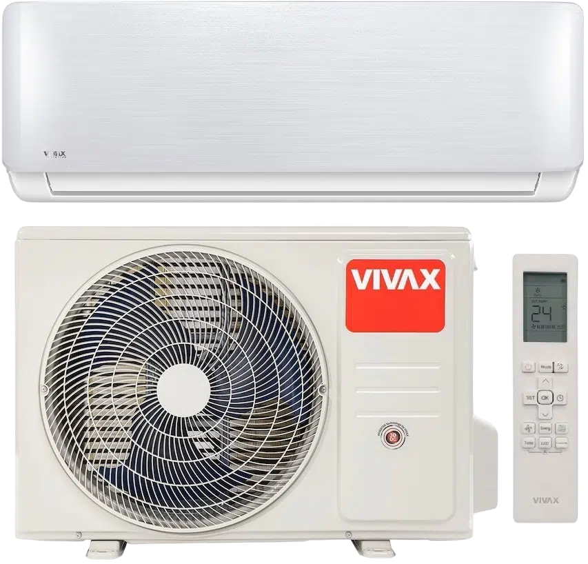 Vivax ACP-12CH35AERI+ R+Design Silver Panel