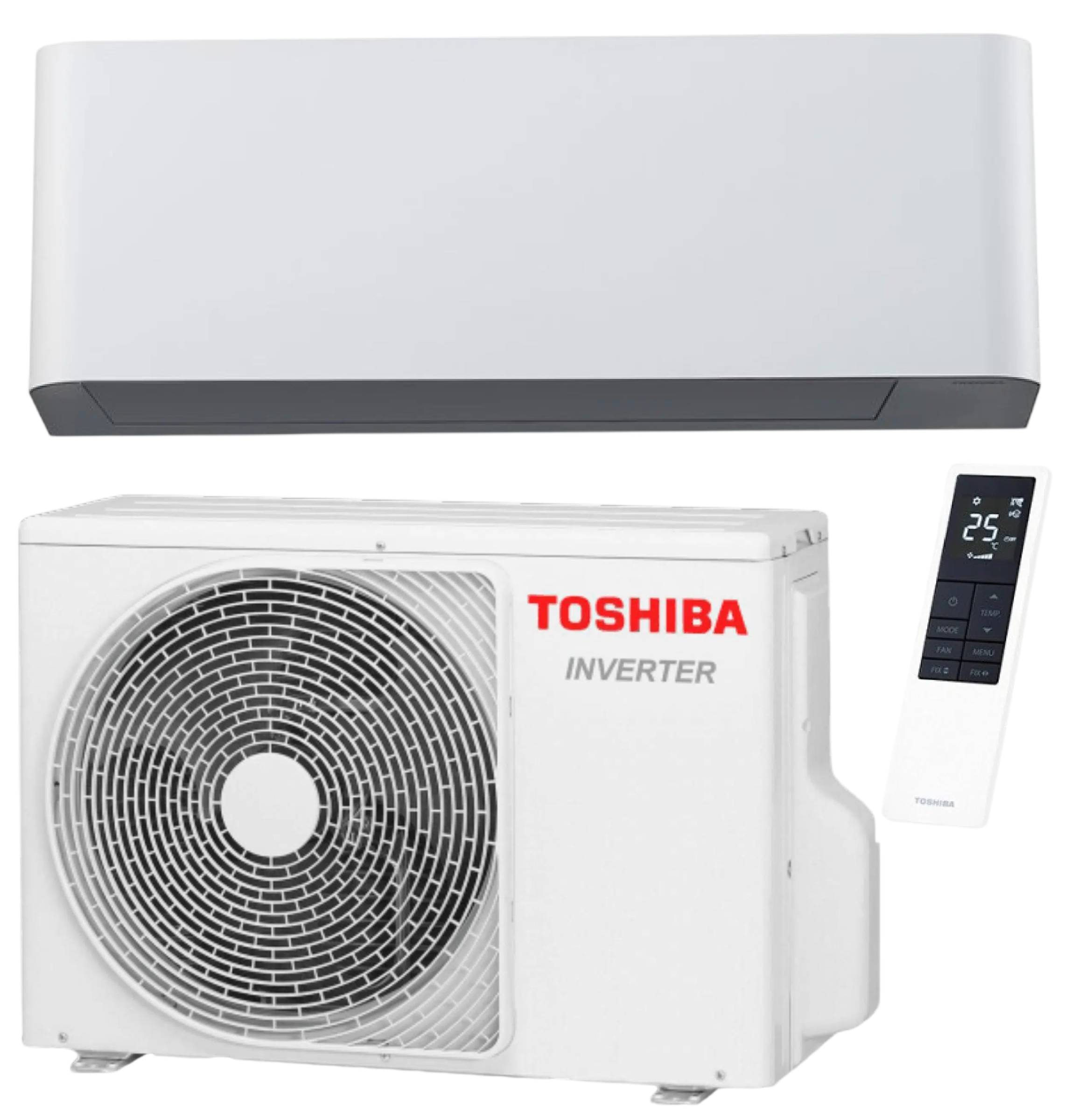 Toshiba RAS-B13P2KVSG-E/RAS-13P2AVSG-E Shorai Curve White